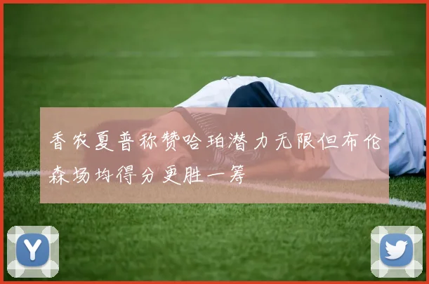 香农夏普称赞哈珀潜力无限但布伦森场均得分更胜一筹